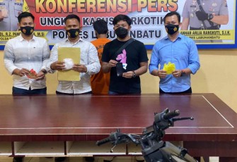Penangkapan pengedar sabu seberat 193.92 gram Polres Labuhanbatu