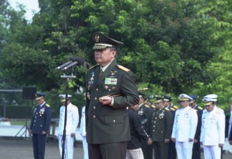 Upacara Bendera Hari Kesaktian Pancasila di Mabes TNI