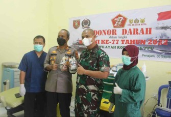 Donor darah Kodim 0913/PPU