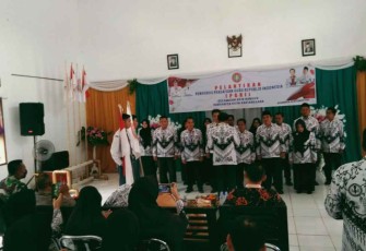 Pelantikan pengurus PGRI 