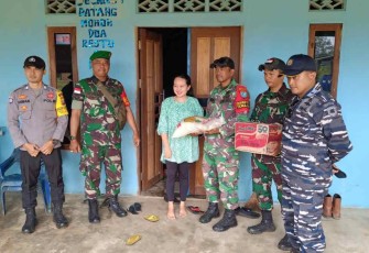 Baksos Satgas Yonif 645/Gty