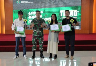 Juara LKJ TMMD Ke 114 Kodim 0906/Kutai Kartanegara 