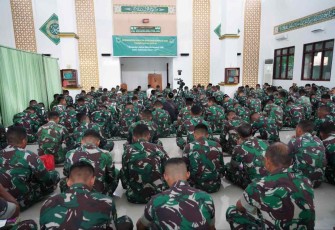Peringatan maulid nabi Muhammad SAW di Kodam XVIII Kasuari 