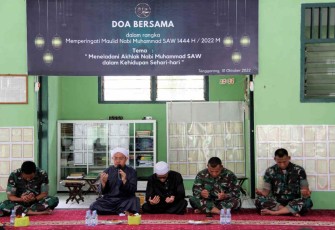 Maulid Nabi Besar Muhammad SAW 1444 H di Kodim 0906/Kkr