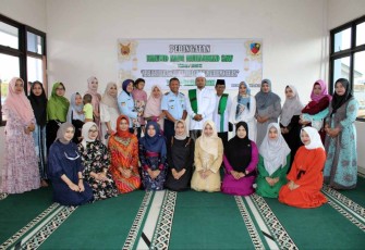Maulid nabi Muhammad SAW di Lanud Hang Nadim Batam, Rabu (12/10)