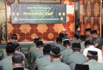 Maulid nabi Muhammad SAW di Kodim 0806/Trenggalek 