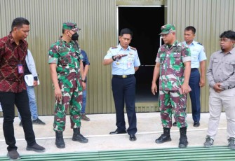 Kunjungan Tim Kemhan di Lanud Anang Busra
