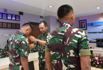 Pembekalan prajurit hukum TNI-AL 