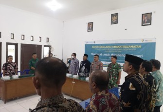 Pembukaan sosialisasi Regsosek