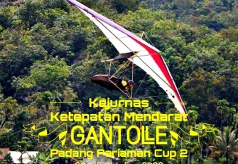 Kejuaraan Gantole di Gunung Kanter Padang Pariaman 