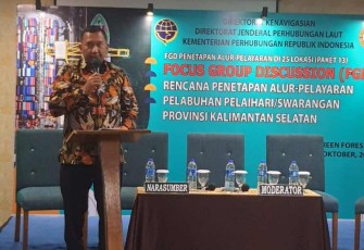 FDG Kemenhub Penetapan Alur Pelabuhan Pelaihari 