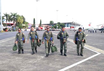 Pilot pesawat tempur lanud Sam Ratulangi Manado 