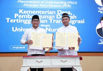 MoU bersama Universitas Nurul Jadid di Probolinggo 