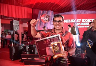 Wadan Kormar Brigjen TNI (Mar) Endi Supardi raih juara di Kejuaraan Menembak Velox Et Exactus di Jakarta 
