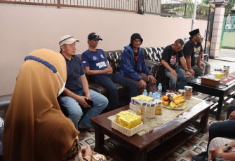 Takziah ke rumah duka Aipda Anumerta Andik Purwanto