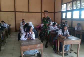 Wasbang pelajar SMAN 1 Batang Lupar