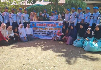 Baksos Satpomau Lanud Sutan Sjahrir 