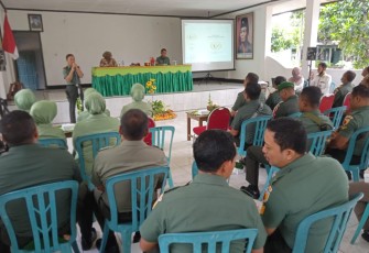 Sosialisasi kesehatan di Kodim 0801/Pacitan 