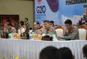 TFG pengamanan KTT G20 di Polda Bali