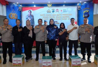 Bakti Sosial HUT Humas Polri Ke-71