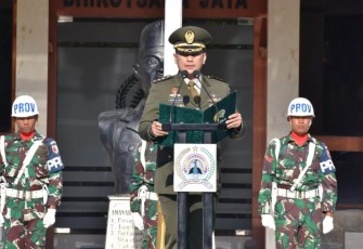 Peringatan Hari Sumpah Pemuda Ke-94 di Korem 081/DSJ Madiun