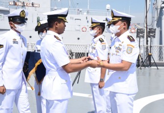 Pelantikan Komandan KRI Jajaran Kolinlamil 