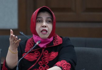 Head of Delegation Indonesia SMED WG Fixy saat memberikan keterangan pers di Jakarta 