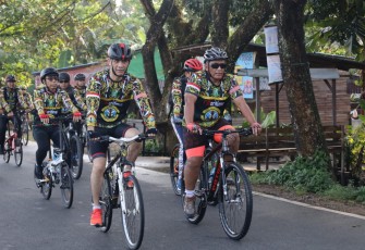 Gowes prajurit Lantamal XII/Pontianak 