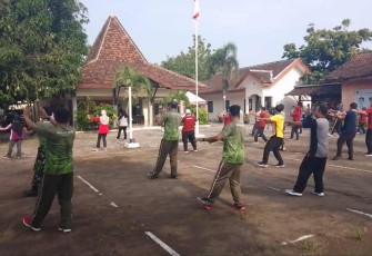 Olahraga bersama Forkopimcam Pitu