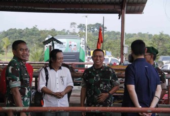 Serah terima rencana pakai lahan oleh Kodim 0906/Kkr