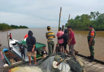 Komsos bersama nelayan binaan