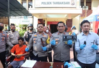 Polrestabes Surabaya gelar konferensi pers penangkapan pelaku curanmor 