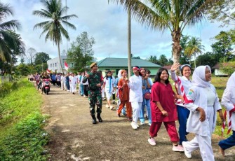 Pawai Budaya di Perbatasan 
