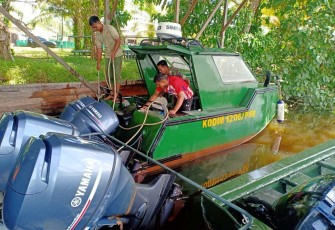 Kapal Motor Cepat Kodim 1206/Psb