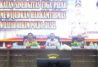 Pembinaan Tradisi Tiga Pilar Polda Sulsel