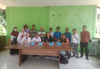 Sosialisasi Pengambilan Data Pekerjaan Pembuatan Peta Tematik Pertanahan dan Ruang