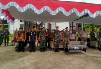 Upacara Penutupan Patroli Terkoordinasi TNI-TDM Seri 2/2022