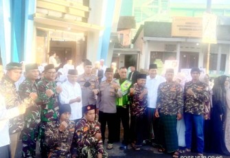 Program Suling Polsek Ngantang bersama Bupati Kab Malang Drs H.M Sanusi di Masjid Baiturahman Dsn Gading. Minggu (18/12)
