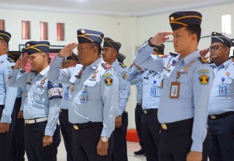 Peringatan Hari Bela Negara Ke-74 di Lapas Cilegon, Senin (19/12)