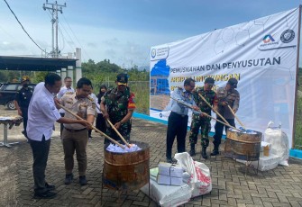 Pemusnahan dan Penyusutan Arsip di BKIPM Entikong