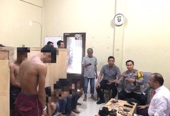 Terduga pembawa sajam dan busur diamankan tim resmob Polres Bantaeng