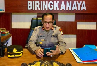 Kapolsek Biringkanaya Kompol H. A Alimuddin, SH