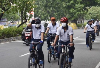 Jaga Kebugaran Fisik Prajurit Kolinlamil Gowes Bersama