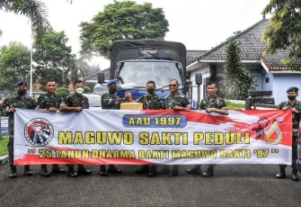 Bantuan Kemanusiaan Gempa Cianjur Maguwo Sakti 97, Bandung, Minggu (4/12)