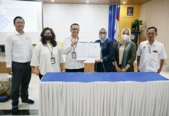 Kerja Sama Bank Woori Saudara KCP Cilegon dengan Kanwil DJPb Provinsi Banten 