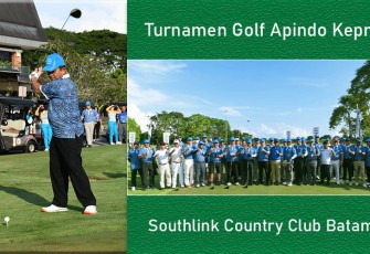 Gubernur Ansar saat Buka Turnamen Golf Apindo Kepri 