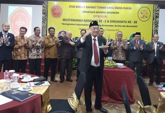 Ketum IMO Indonesia, Yakub F. Ismail, Minggu (49).
