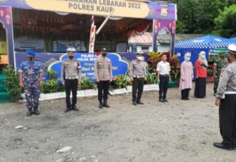 Polres Kaur saat siagakan personel untuk Lakukan Pengamanan