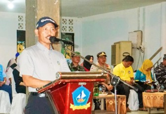 Sekda Prov Kepri Adi Prihantara saat sambutan dalam penutupan Porprov Pelajar