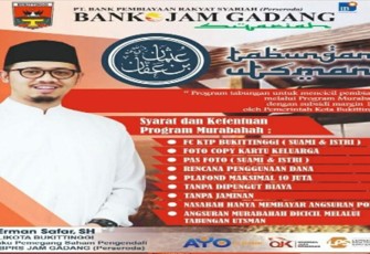 Wali Kota Bukittinggi Erman Safar
